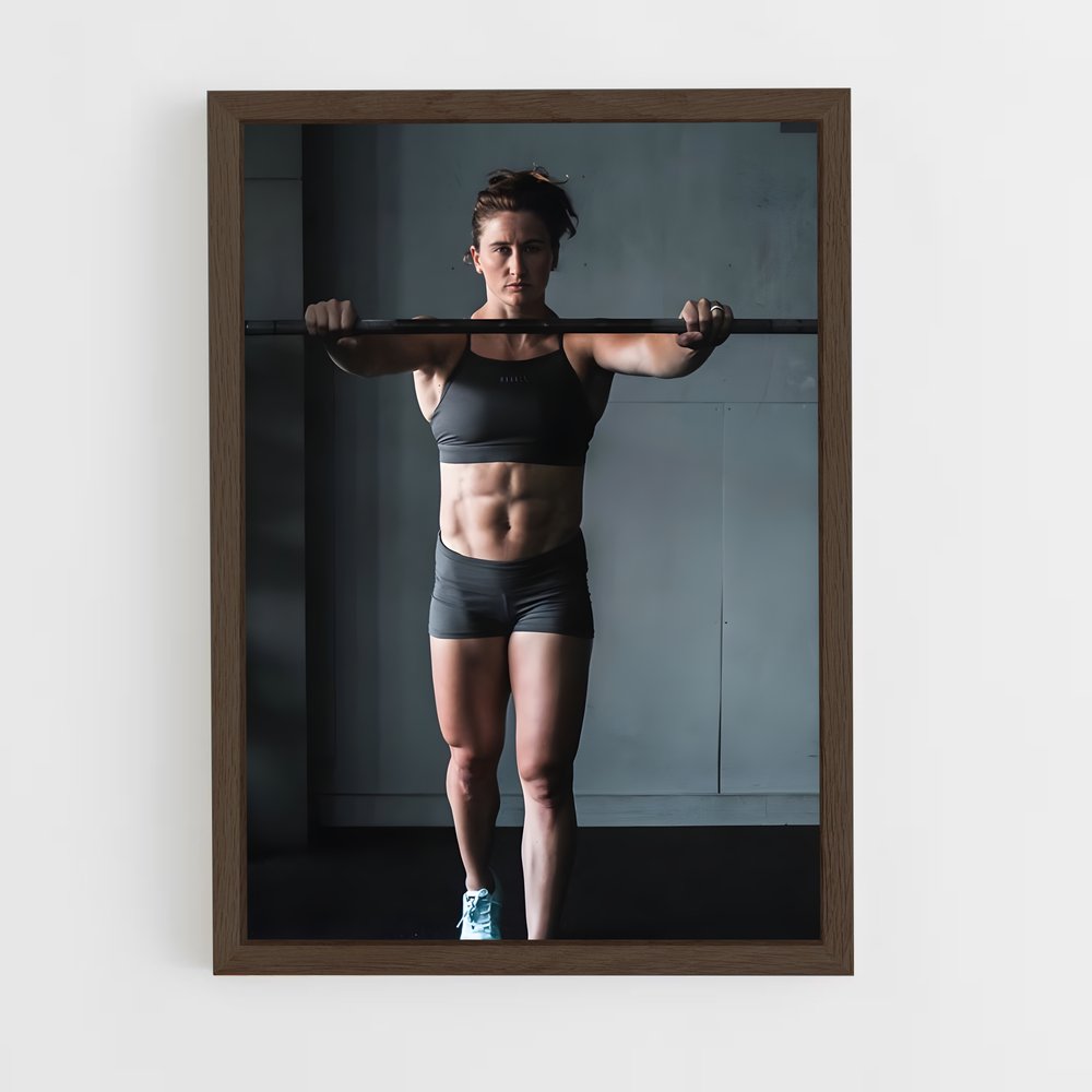 Poster Tia toomey – affiche Powerlifting (vue 5)